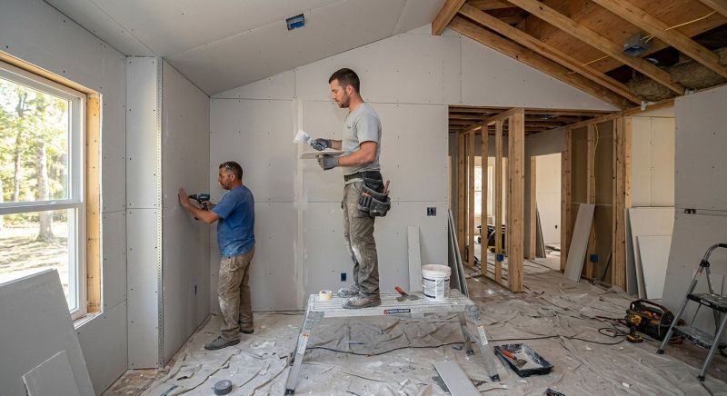 Bedroom Drywall Installation in Wilmington, NC