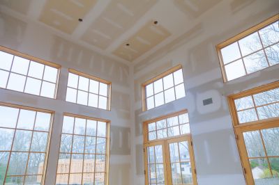 Finished Ceiling with drywall