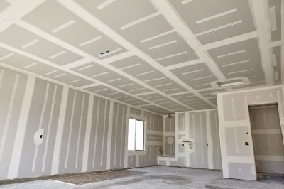 Ceiling Drywall Installation in Spring